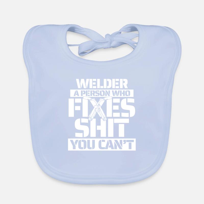 Welder Locksmith Organic Baby Bibs