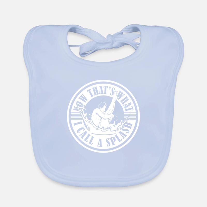 Plongée plongée drôle Bavoir bio Bébé