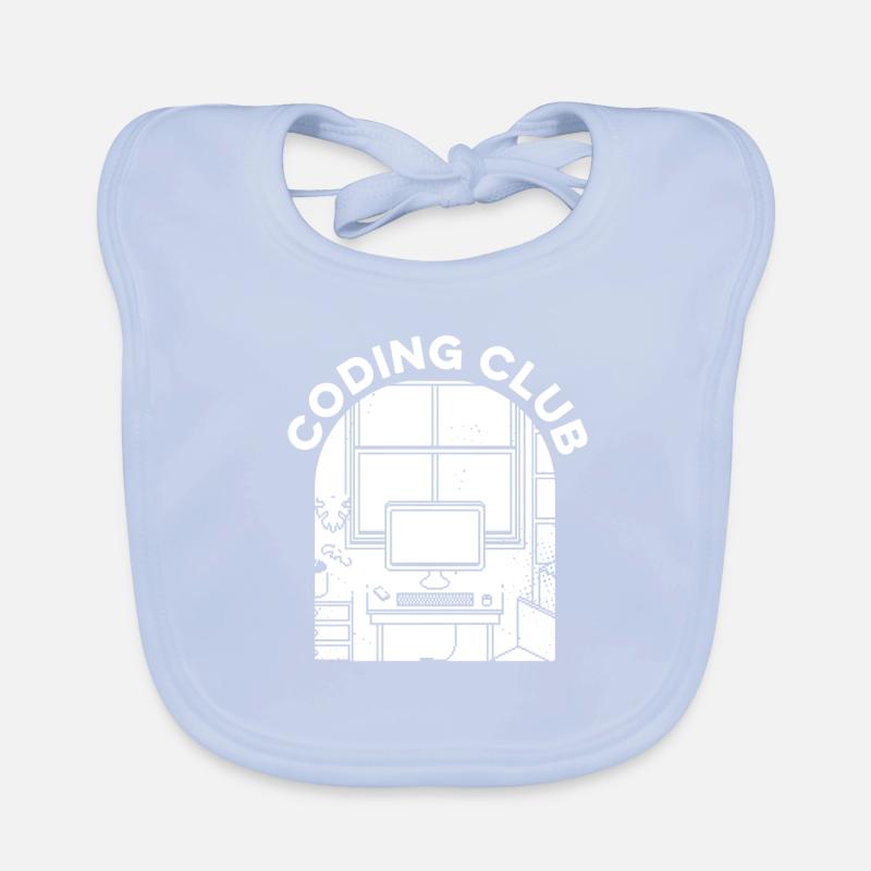 Developer Coder Programmers Association Organic Baby Bibs