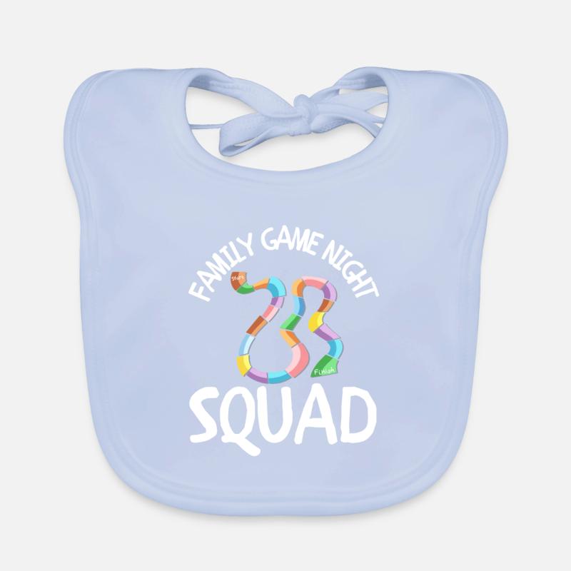 Game Night Host Question Game Night Organic Baby Bibs