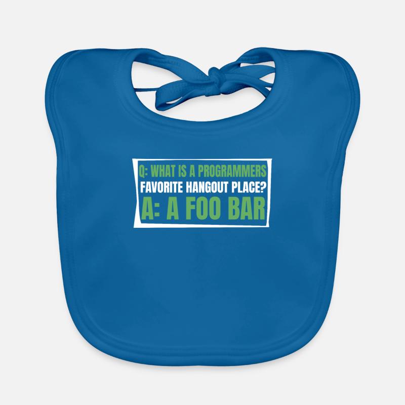 Developer Coder Programmer Funny Organic Baby Bibs