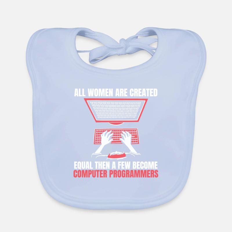 Entwickler Coder Programmierer Computer Baby Bio-Lätzchen