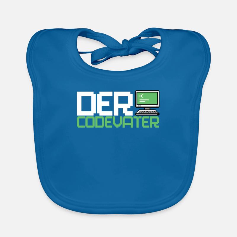 Developer, Coder, Programmer, Computer Organic Baby Bibs