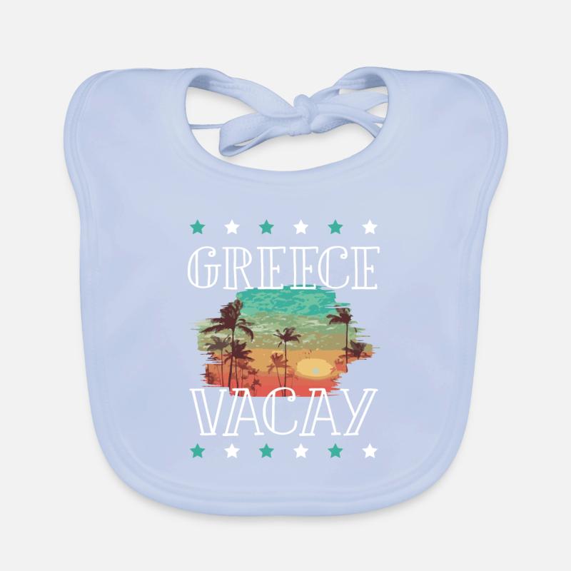 Griechenland Urlaub Baby Bio-Lätzchen