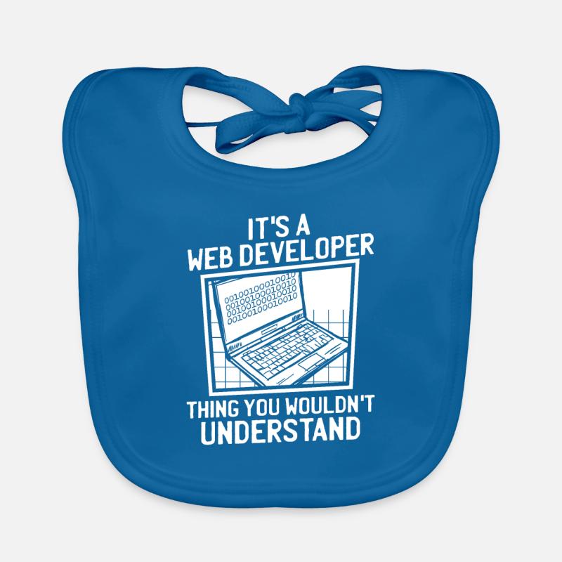 Web Developer Web Developer Organic Baby Bibs
