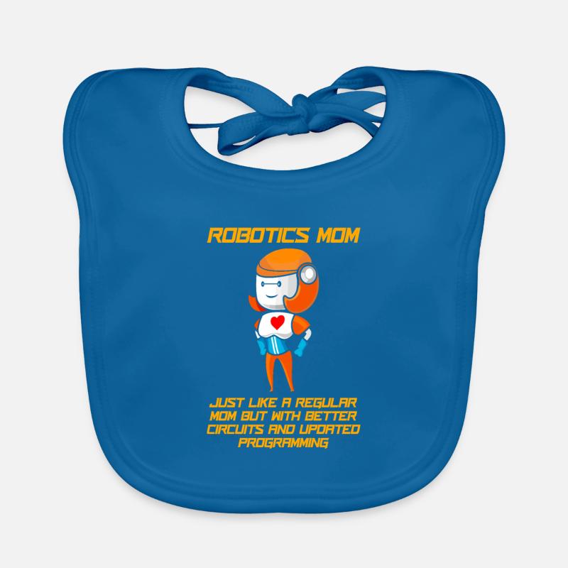 Robotics Ai Robot Nut Organic Baby Bibs