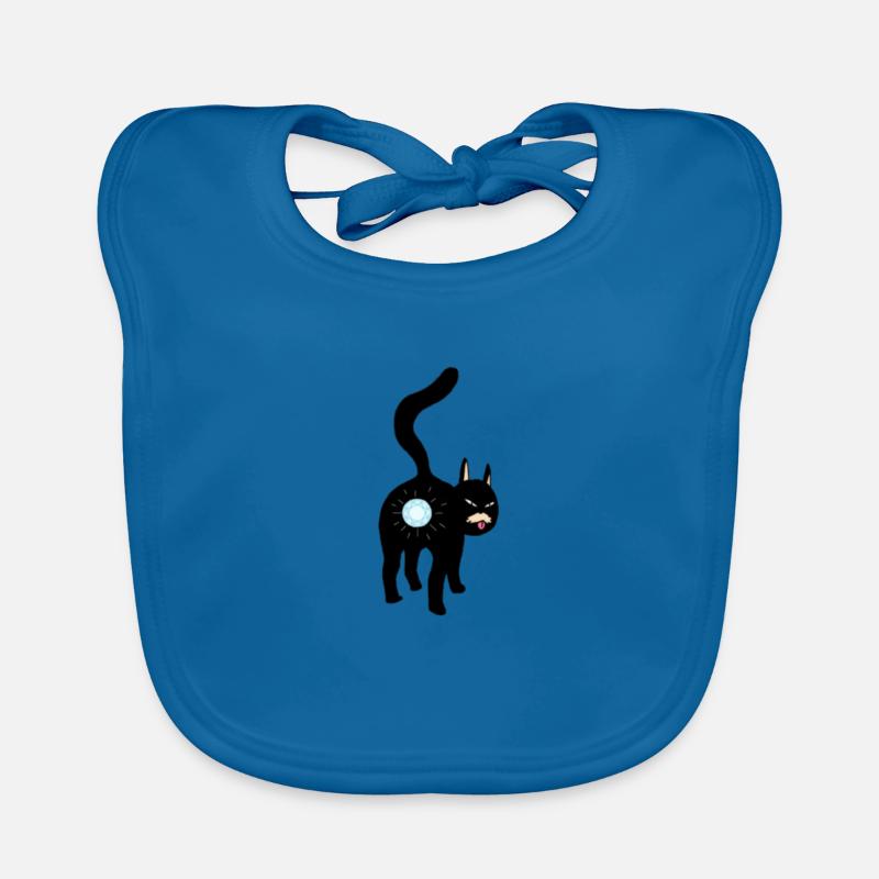 Cat Butthole Organic Baby Bibs