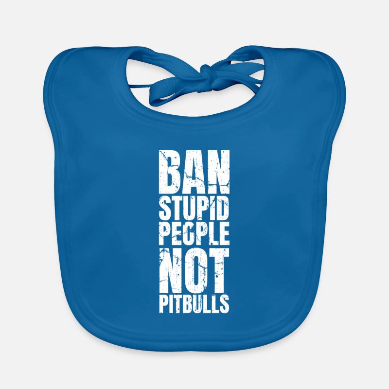 Pitbull Pitbull Interdiction Bavoir bio Bébé
