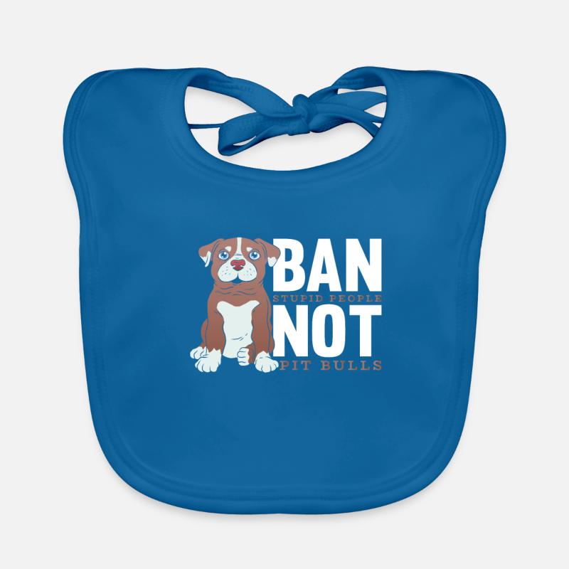Pitbull Pitbull Interdiction Bavoir bio Bébé
