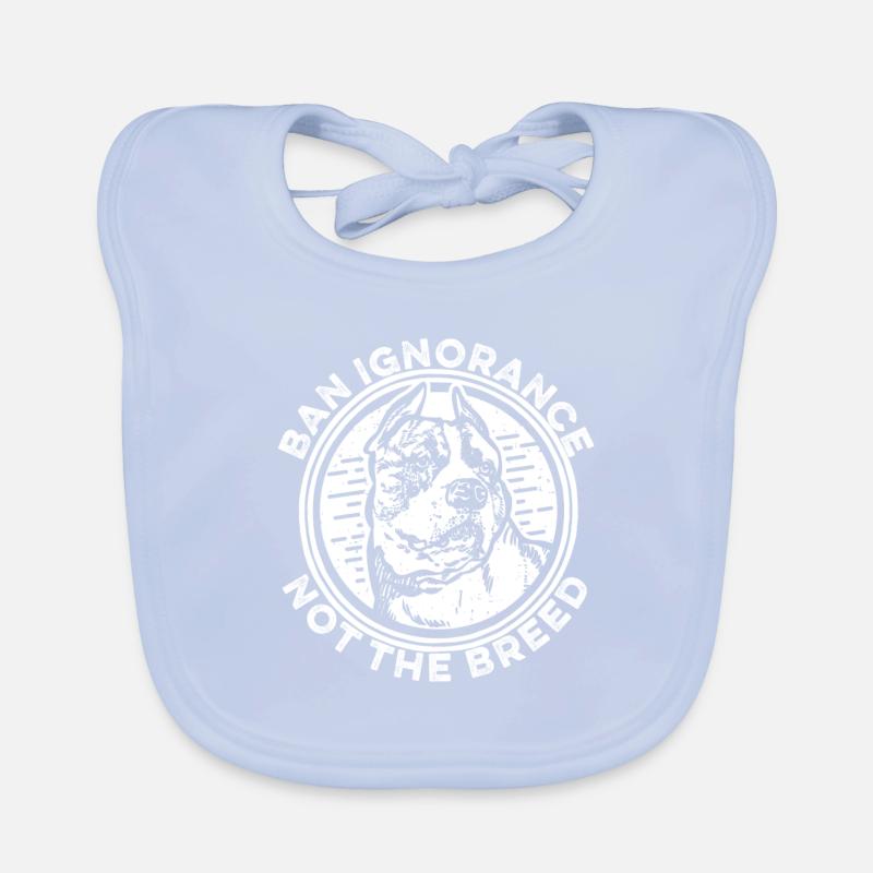 Pitbull Pitbull Interdiction Bavoir bio Bébé