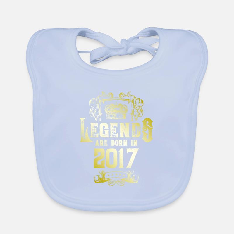 2017 legends geburtstag Baby Bio-Lätzchen