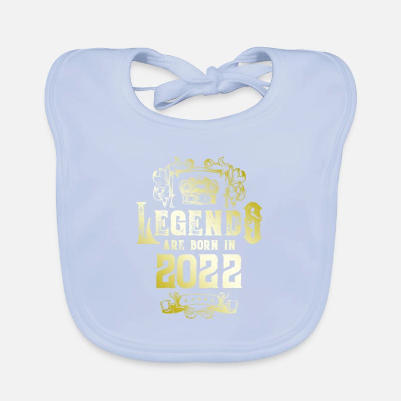 2022 legends geburtstag Baby Bio-Lätzchen