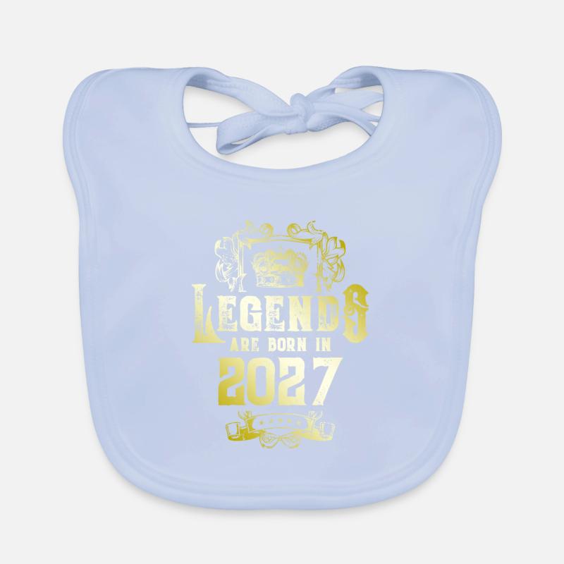 Anniversaire des légendes 2027 Bavoir bio Bébé