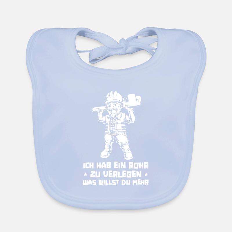 Pipeline builders Organic Baby Bibs