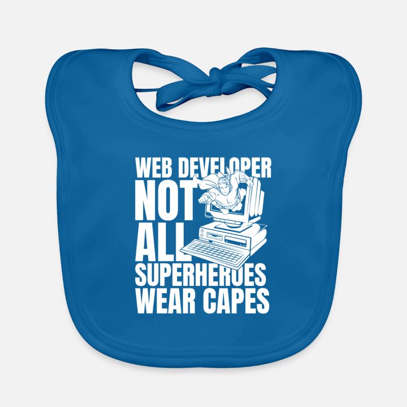 Web Developer Web Developer Organic Baby Bibs