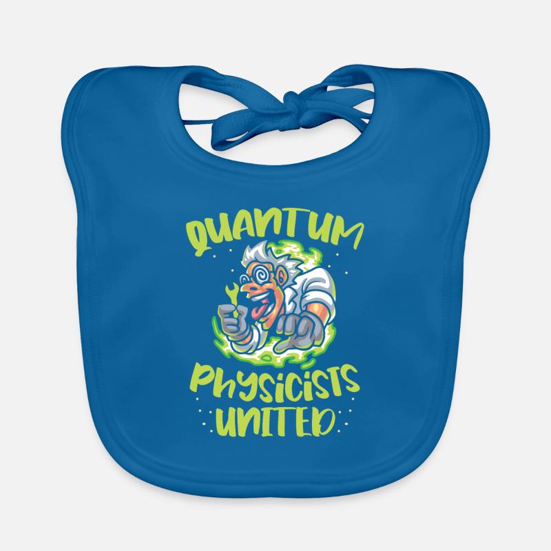 Physics Physicists Scientists Quantum Physics Organic Baby Bibs