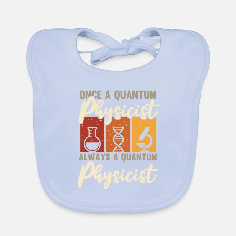 Physique Phyker Cool Physique quantique Bavoir bio Bébé