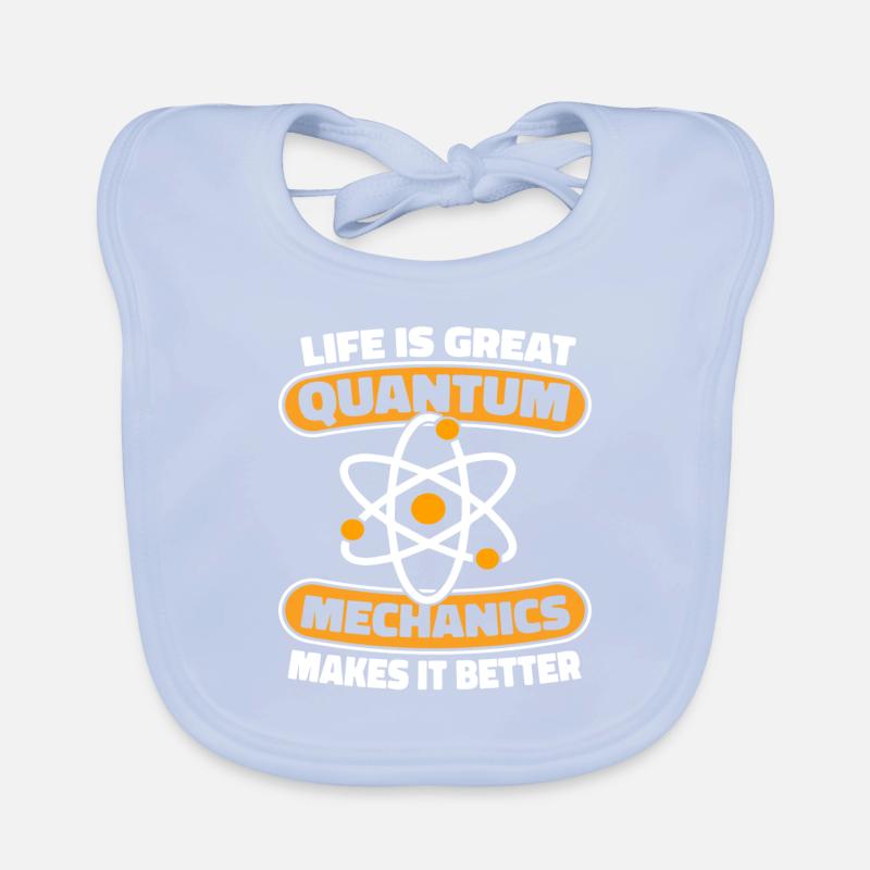 Physics Phyker Cool Quantum Physics Organic Baby Bibs