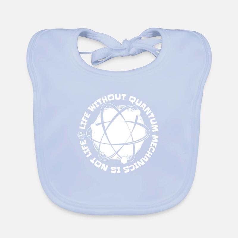 Physics Phyker Lustig Quantum Physics Organic Baby Bibs