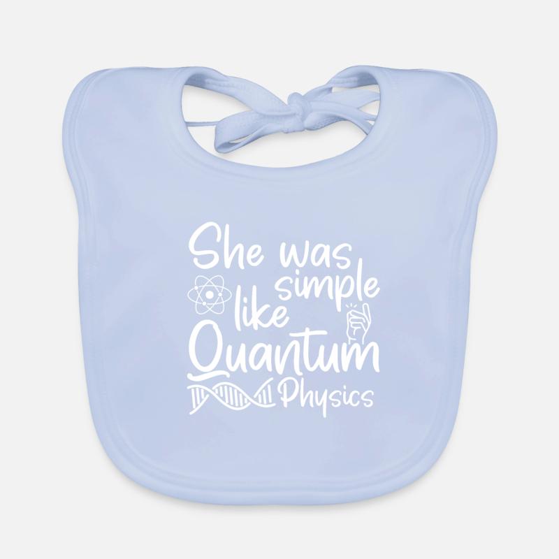 Physik Phyiker Witzig Quantenphysik Baby Bio-Lätzchen