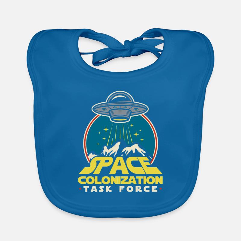 Espace Espace Cool Colonisation de l’espace Bavoir bio Bébé