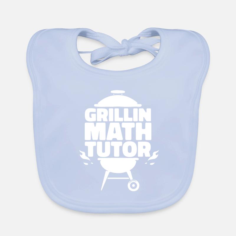 Mathelehrer Mathe Lehrer Grill Baby Bio-Lätzchen