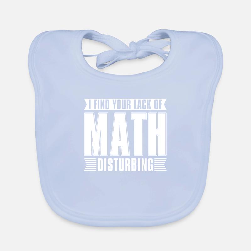 Math Teacher Math Teacher Funny Organic Baby Bibs