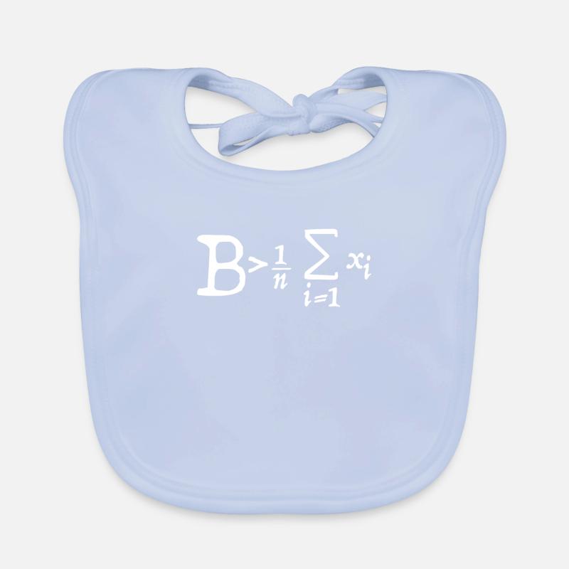 Professeur de mathématiques Professeur de mathématiques Cool Bavoir bio Bébé