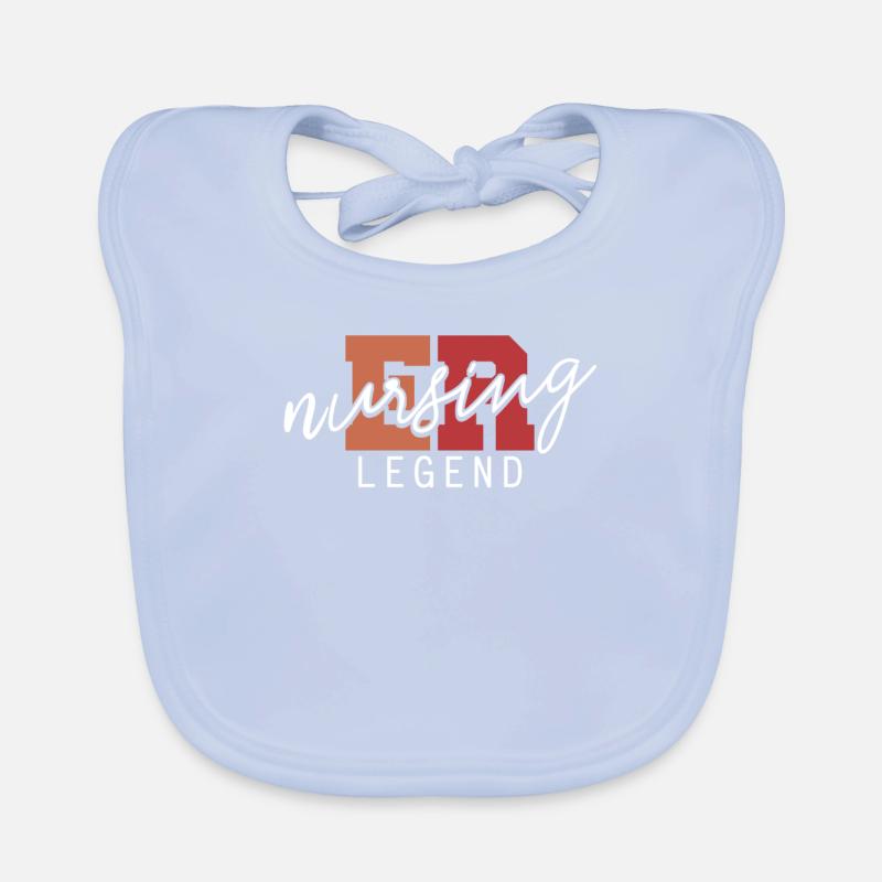 Krankenschwester Notfall Krankenschwester Baby Bio-Lätzchen