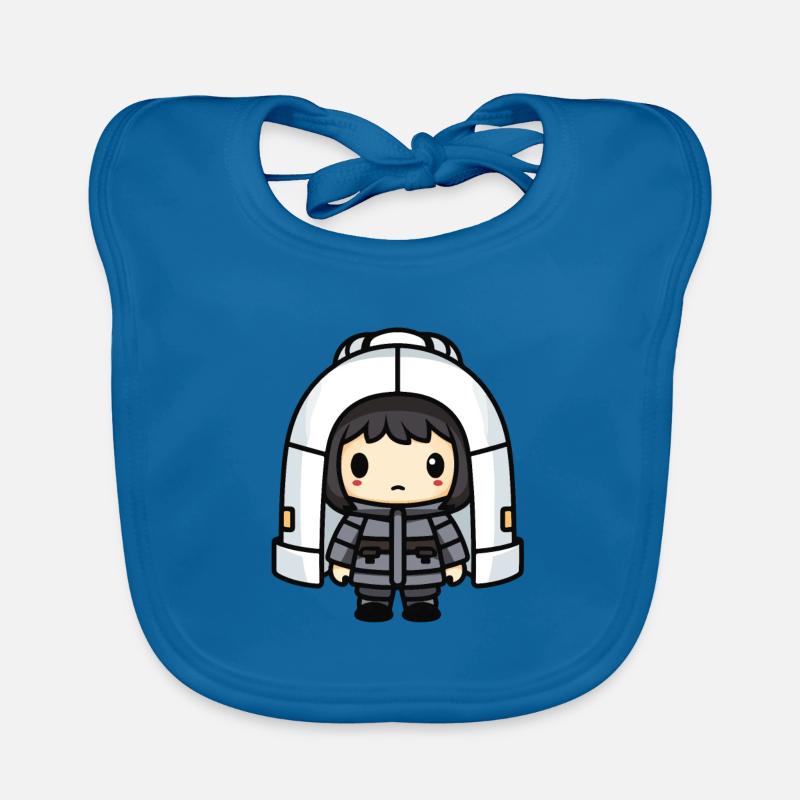 Iglu Eskimo Winter Comic Baby Bio-Lätzchen
