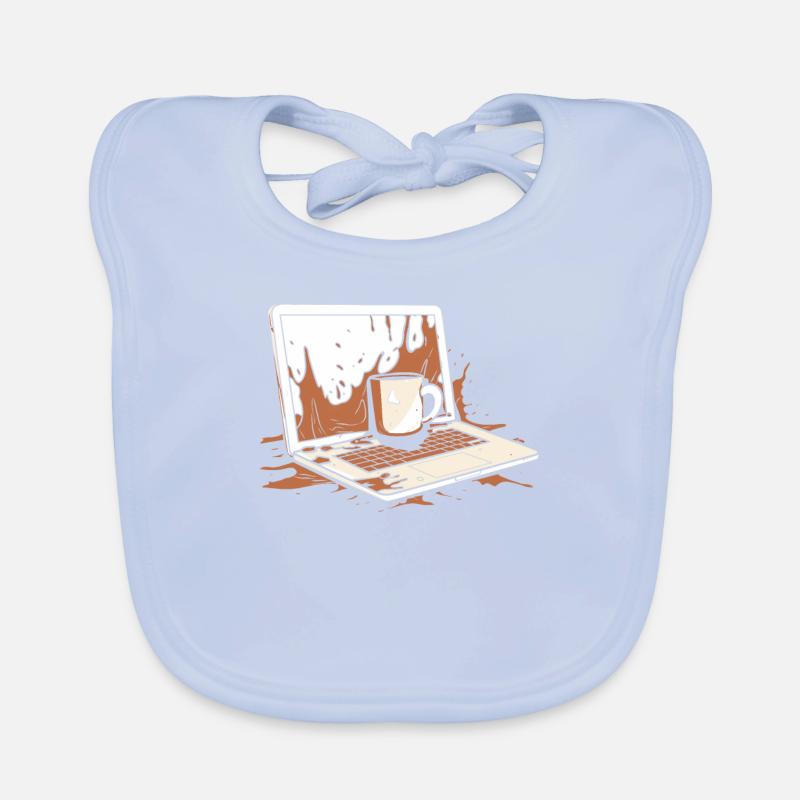 Developer, Coder, Programmer, Coffee Organic Baby Bibs