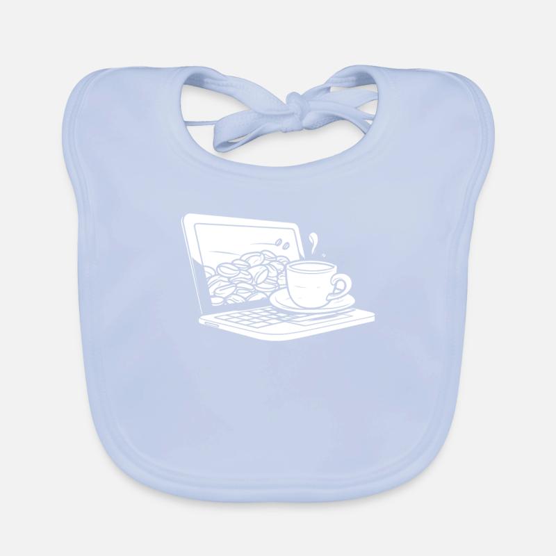 Developer, Coder, Programmer, Coffee Organic Baby Bibs