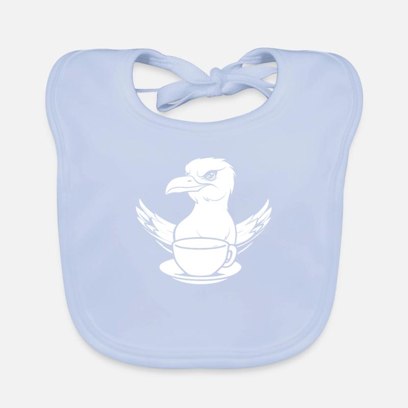 Möwe Kaffee Baby Bio-Lätzchen