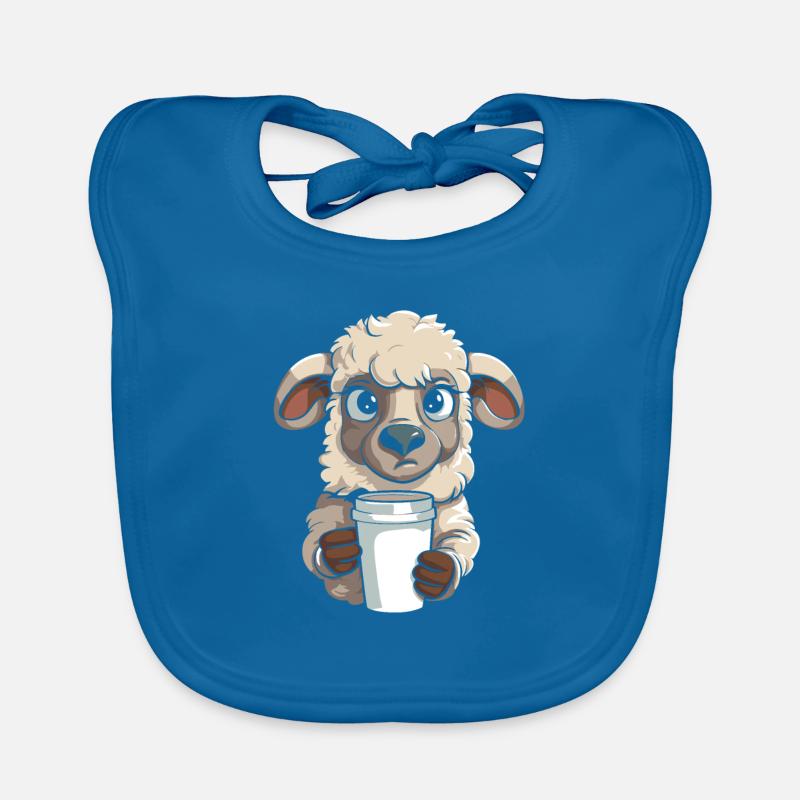 Café de mouton Bavoir bio Bébé