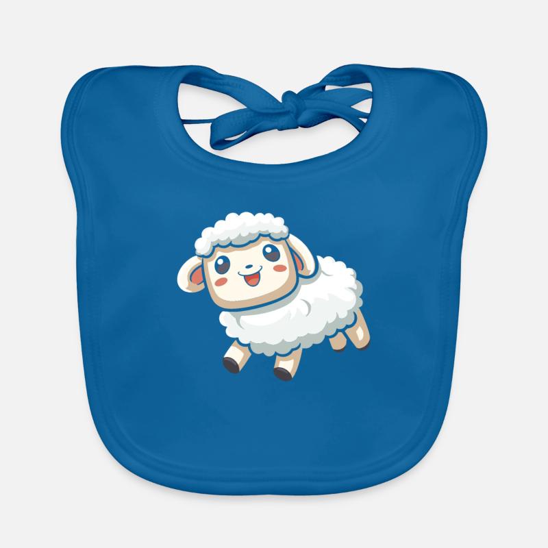 Schaf Baby Bio-Lätzchen