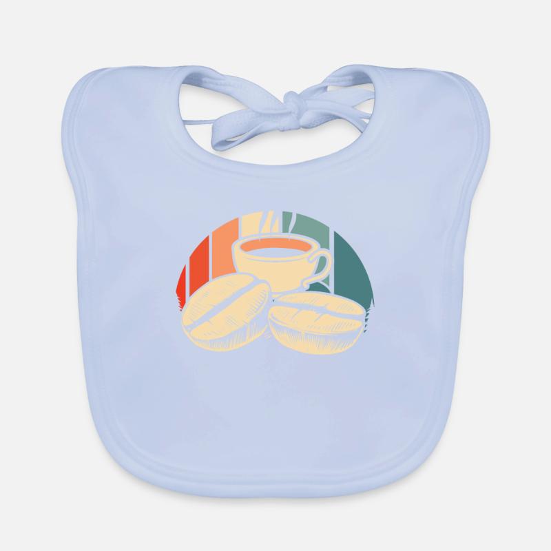 Coffee Cafe Organic Baby Bibs
