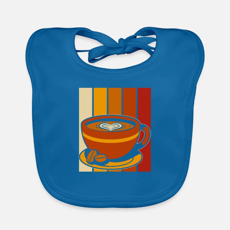 Coffee Cafe Organic Baby Bibs