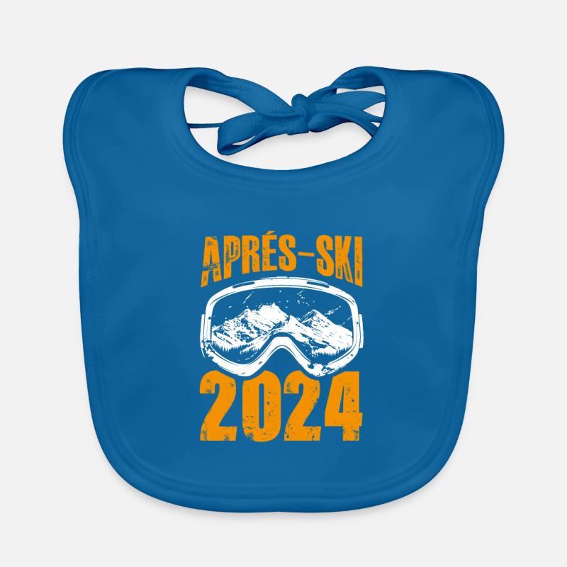Masque de ski après-ski 2024 Bavoir bio Bébé