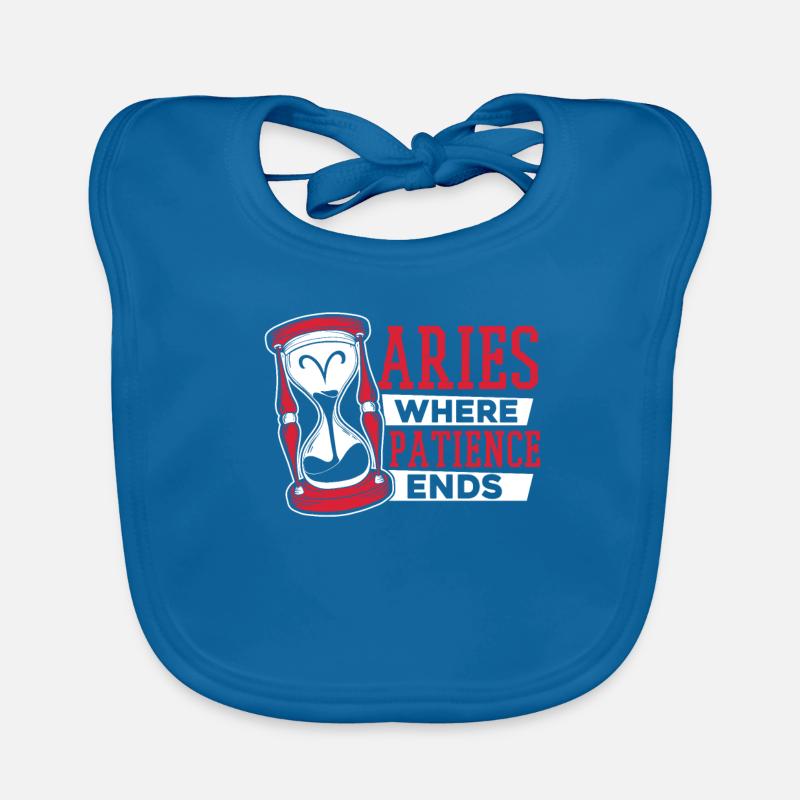 Widder Astrologie Baby Bio-Lätzchen