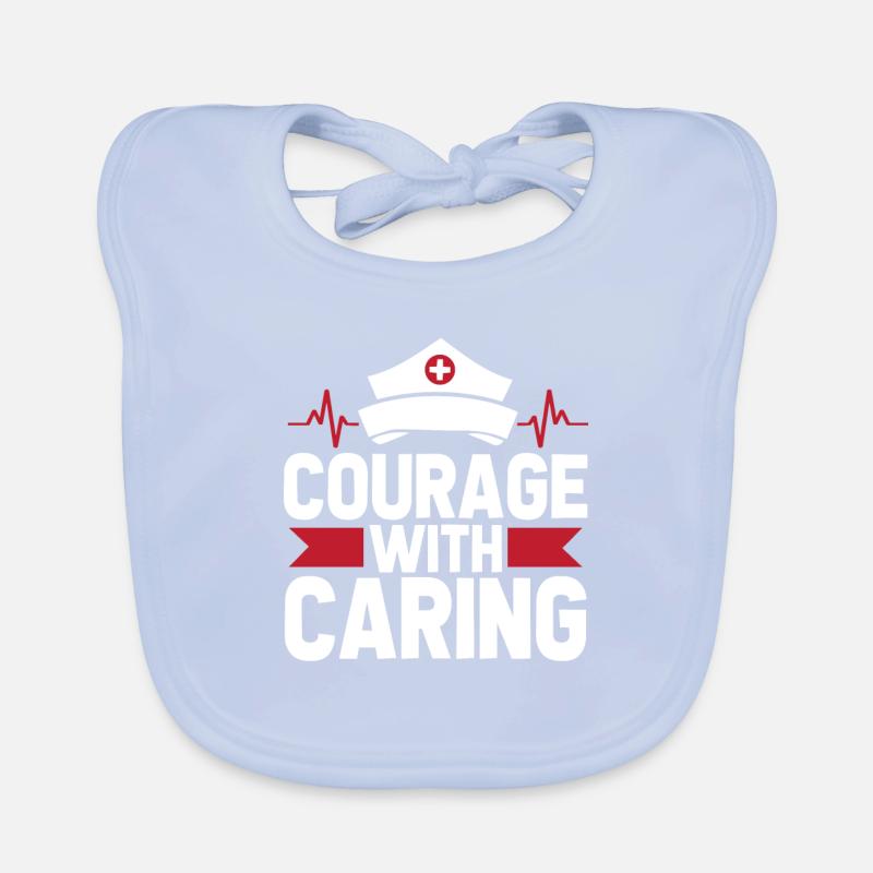 Krankenschwester Baby Bio-Lätzchen