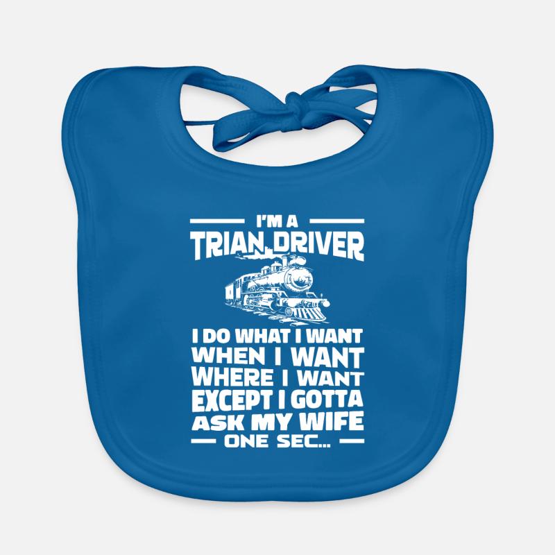 Train Driver Train Driver Organic Baby Bibs