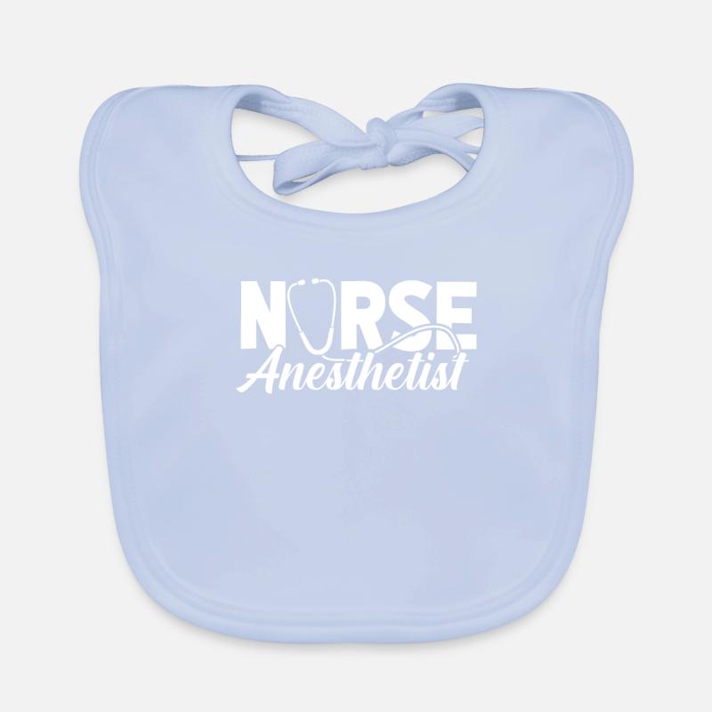 Krankenschwester Infirmière anesthésiste Bavoir bio Bébé