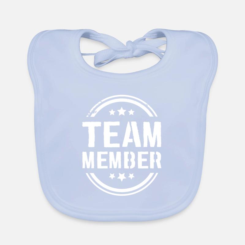 Team Mitglied Baby Bio-Lätzchen