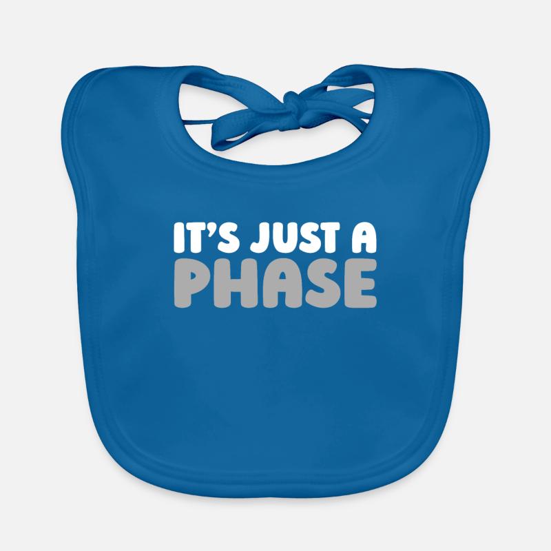 Mond Luna Just A Phase Moon Organic Baby Bibs