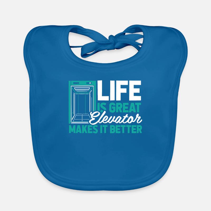 Elevator Elevator Organic Baby Bibs