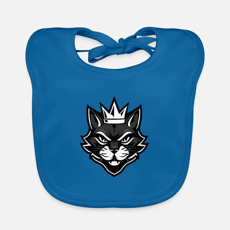 Couronne de chat Bavoir bio Bébé