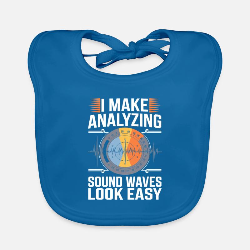 Audio Analyzer Organic Baby Bibs