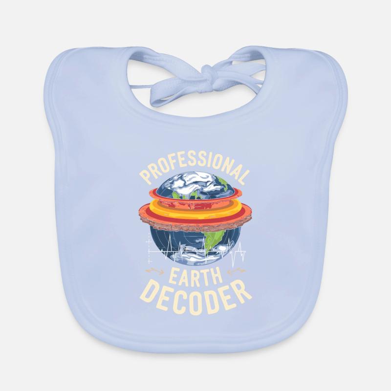 Geophysicist Organic Baby Bibs