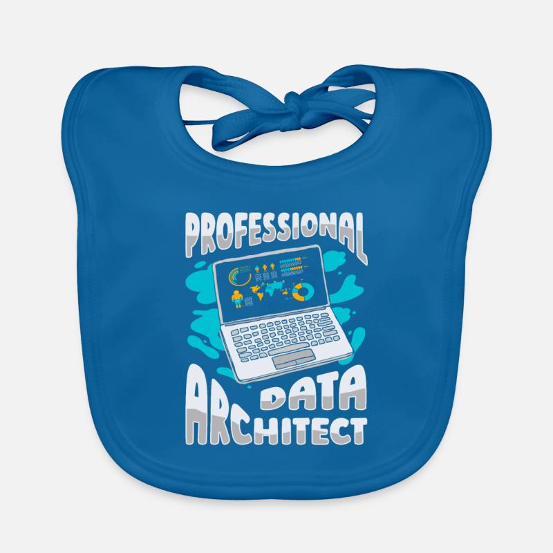 Database Architect Organic Baby Bibs