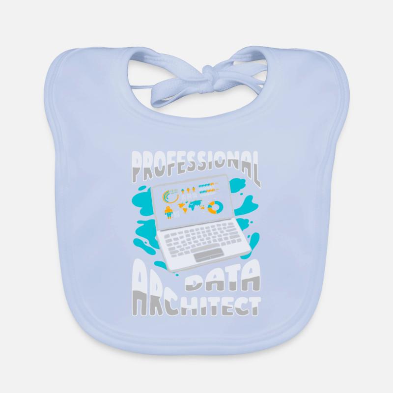 Database Architect Organic Baby Bibs